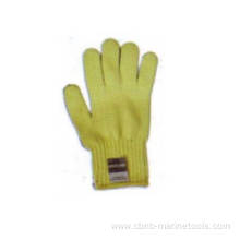 Heat resistant elastic aramid fiber glove fire resistant